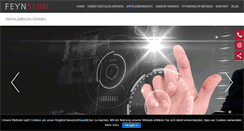 Desktop Screenshot of feynsinn.de
