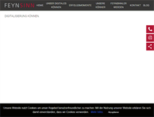 Tablet Screenshot of feynsinn.de